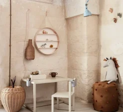 Suspension*Ferm Living Abat-jour, Bottle, , L18cm, H39cm - naturel