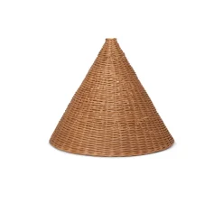 Suspension*Ferm Living Abat-jour, Dou, , Ø45cm, H37cm - naturel