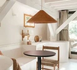 Accessoires*Ferm Living Abat-jour, Dou, , Ø68cm, H27cm - naturel