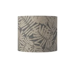Suspension*Ebb and Flow Abat-jour, Fern Leaves Wild, , Ø35cm, H30cm - gris paillette