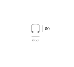 Suspension*Wever&Ducré Abat-jour, Odrey shade 1.0, , Ø5,5cm, H5cm - Wever & Ducré noir