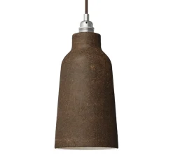 Abat-jour ou base, Bouteille, série Materia, corten, Ø15cm, H28cm - Creative Cables