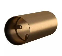 Accessoires*Creative Cables Abat-jour seul, Tub-E14 avec douille à double bague, , L6cm, H15,3cm - bronze satiné