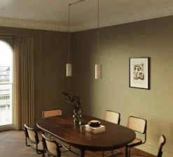 Accessoires*Creative Cables Abat-jour seul, Tub-E27 avec douille à double bague, bois de hêtre, L8,6cm, H20cm - bois clair