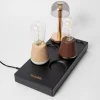 Accesoires, Plateau de recharge sans fil pour six lampes, Noir, L37cm, H4,7cm - Humble