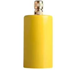 Accessoire, douille E27, jaune, Ø4,2cm, H7,5cm - Zangra