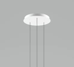Accessoire, Rosace 3 lights, blanc mat, Ø38cm, H4,2cm - Lodes