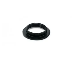 Accessoires, bague pour douille E27, noir, Ø5,8cm, H1,2cm - Zangra