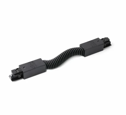 Accessoires, connecteur intermédiaire flexible, noir, L10cm - Faro