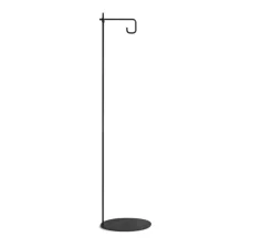 Accessoires*Contardi Accessoires, crochet sur pied, pour lampe Freedom, , IP65, Ø43cm, H166cm - noir