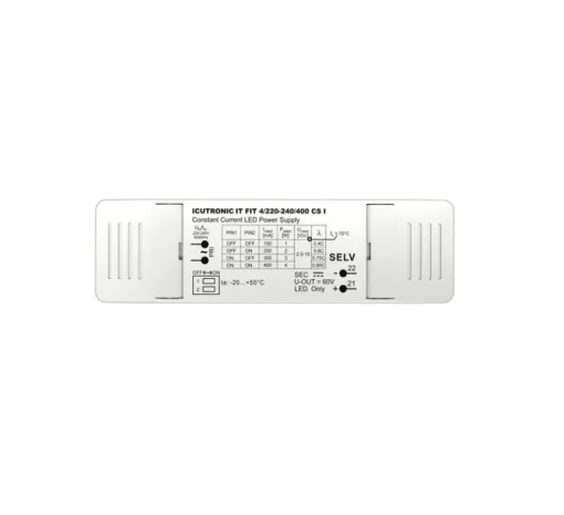 Accessoires|Transformateur*Flos Accessoires,, Driver 12W, 220/240V, non dimmable, , L10,4cm, H2,6cm - blanc