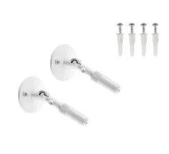 Accessoires*SLV Accessoires, Kit support mural pour câble tendu T.B.T Tenseo, , Ø5cm, H11,5cm - blanc