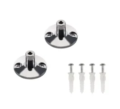 Accessoires*SLV Accessoires, Kit support mural Tenseo, , Ø5cm, H3cm - chrome