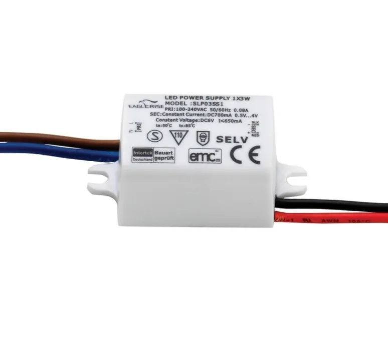 Transformateur*Astro Accessoires, LED Driver, CC 700mA, 0.4-2.8W, On/off , blanc, L3.8cm, H2.1cm - LIGHTING