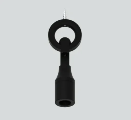 Accessoires, Mounting set suspendue Jane, noir, Ø5cm, H13,5cm - XAL