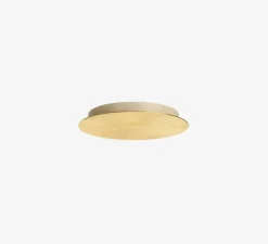 Accessoires, rosace pour 5 luminaires, laiton massif, Ø15cm, H1,7cm - Nordic Tales