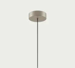 Accessoires|Rosace & Câble*Lodes Accessoires, Rosace Single Mini, , Ø9,5cm, H2,6cm - champagne mat