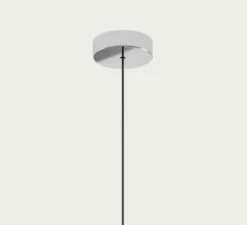 Accessoires, Rosace Single Mini, chrome, Ø9,5cm, H2,6cm - Lodes