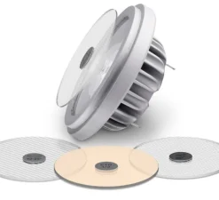 Accessoires, Snap 25°, écarteur de faisceaux, pour GU10 et GU5.3, transparent, Ø5cm, H0,2cm - Soraa