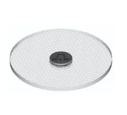 Accessoires*Soraa Accessoires, Snap 25° x 25°, écarteur carré de faisceaux, pour GU10 et GU5.5, , Ø5cm, H0,2cm - transparent