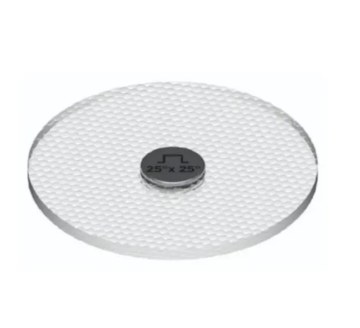 Accessoires*Soraa Accessoires, Snap 25° x 25°, écarteur carré de faisceaux, pour GU10 et GU5.5, , Ø5cm, H0,2cm - transparent