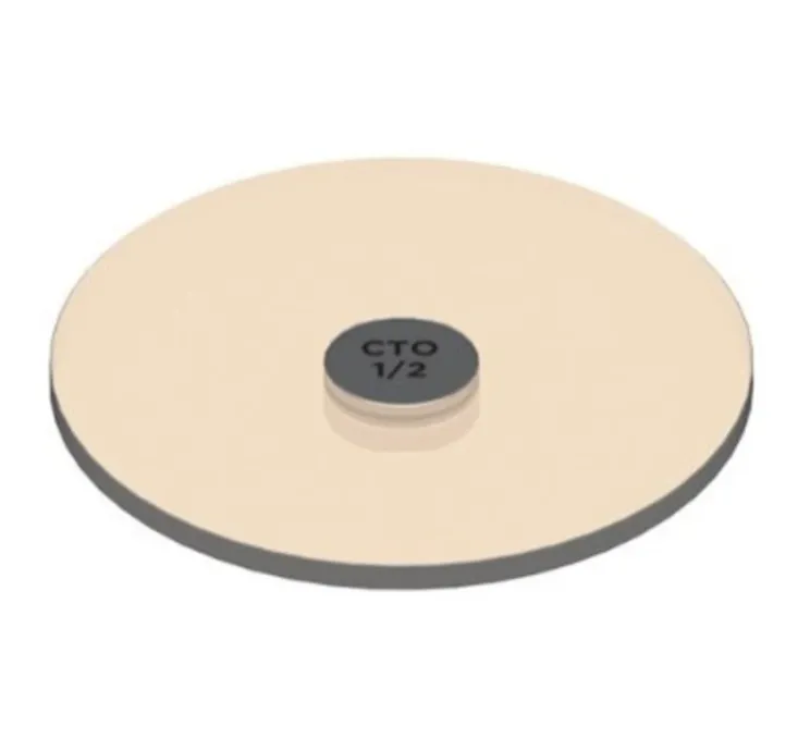 Accessoires, Snap Modificateur de température de couleur, pour GU10 et GU5.5, 1/2 CTO, transparent, Ø5cm, H0,2cm - Soraa