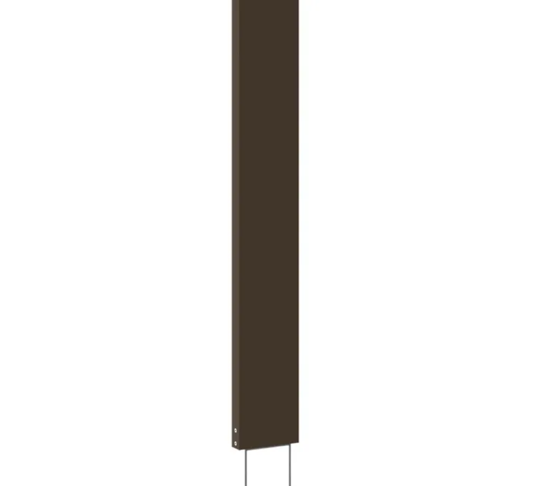 Accessoires*Wever&Ducré Accessoires, Socle avec fixation au sol en béton, Pole 870, bronze, IP65, L13cm, H87cm - gris anthracite