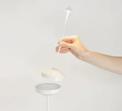 Lampadaire|Accessoires*Zafferano Accessoires,pied de lampe, Pina, , Ø16,6cm, H93cm - Noir