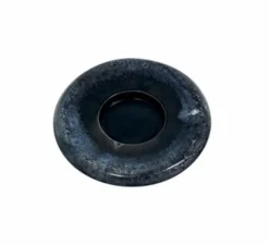 Accessoires*Zafferano Accessoires,socle en céramique, Pina, , Ø24,5cm, H3,3cm - Bleu marine, bleu