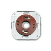 Accessoires*Fontini Adaptateur pour plaque avec support, Garby, Simple, Interrupteur et prise, L7,1cm, H13cm -