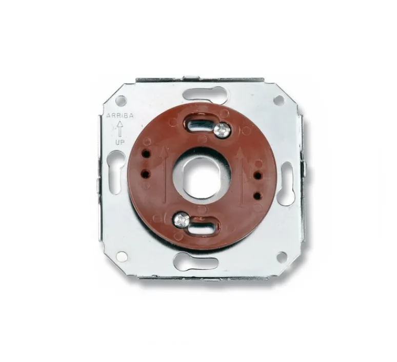 Accessoires*Fontini Adaptateur pour plaque avec support, Garby, Simple, Interrupteur et prise, L7,1cm, H13cm -