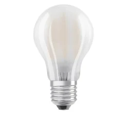 Ampoule, E27, blanc mat, LED, 6,5W, 2700K, 806lm, Ø6cm, H10,5cm - Osram