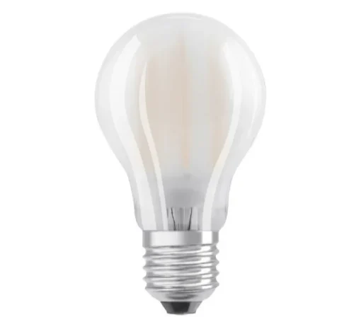 Ampoule, E27, blanc mat, LED, 6,5W, 2700K, 806lm, Ø6cm, H10,5cm - Osram