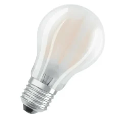Ampoule, E27, dépolie, LED, 5,8W, 2700K, 806lm, dimmable, Ø6cm, H10,5cm - Osram