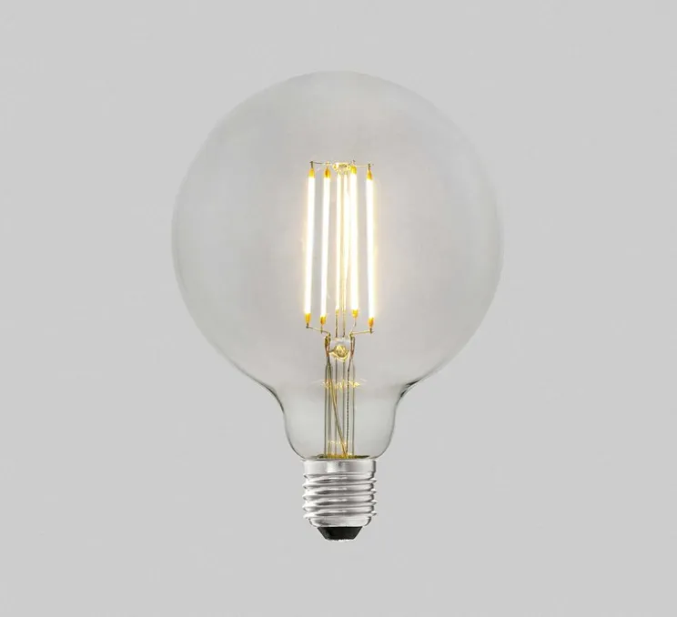 Ampoule, E27, filamant, LED, 4W, 2700K, 470lm, Ø9,5cm, H13,8cm - FARO
