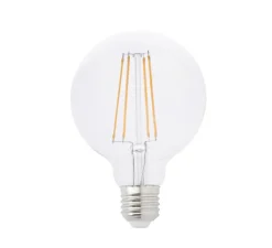 Ampoule, E27, filamant, LED, 4W, 2700K, 470lm, Ø9,5cm, H13,8cm - FARO