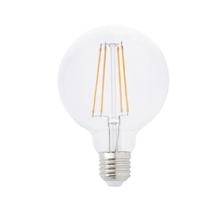 Ampoule, E27, filamant, LED, 4W, 2700K, 470lm, Ø9,5cm, H13,8cm - FARO