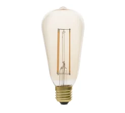 Ampoule*Faro Ampoule, E27, LED, Filament Amber, 2200k, 400lm, dimmable, Ø6,4cm, H14,6cm - ambre