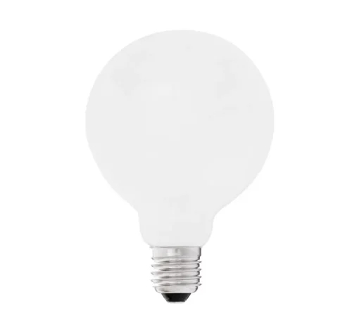 Ampoule*Faro Ampoule, E27, milky, , LED, Ø9,5cm, 8W, 2700K, 800Lm - blanc brillant