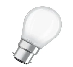 Ampoule LED, B22,Star Classic P 60, dépolie, 2700K, 470 lm, Ø4,5cm, H7,6cm - Osram