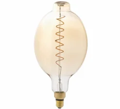 Ampoule*Faro Ampoule LED, BT 180 filament, , LED, Ø16cm, H39cm - jaune