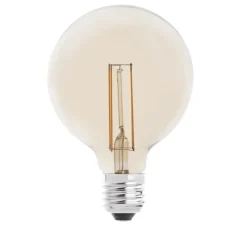 Ampoule*Faro Ampoule LED, E27, Filament Amber, 2200k, 400lm, 4w, Ø9,5cm, H13,8cm - ambre