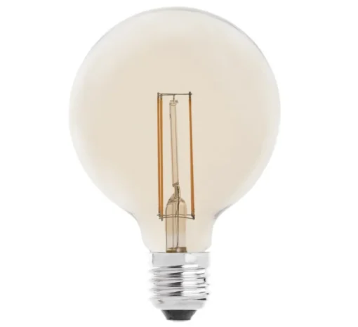 Ampoule*Faro Ampoule LED, E27, Filament Amber, 2200k, 400lm, 4w, Ø9,5cm, H13,8cm - ambre