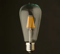 Ampoule LED, E27, Pebetero, 2700k, 470lm, H13,6cm, Ø6,4cm - FARO
