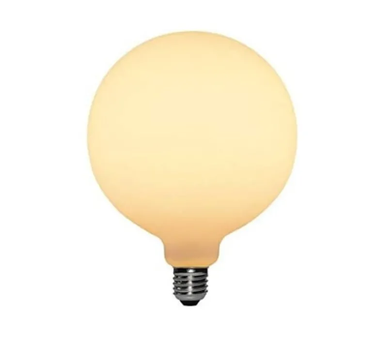 Ampoule*Daylight Italia Ampoule LED, E27 Porcellana G150, dim, 2700k, 640lm, Ø15cm, H21cm - porcelaine