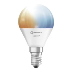Ampoule*Ledvance Ampoule LED, E14, Smart Wifi Mini, , dim, 4,9W, 2700-6500K, 470 lm, Ø4,7cm, H9,2cm - transparent