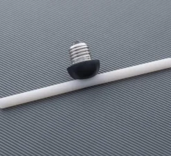 Ampoule*Beem Ampoule LED, E27, Smile 3, , 2700K, 400lm, dimmable, L22cm, H6cm - verre opal blanc, noir