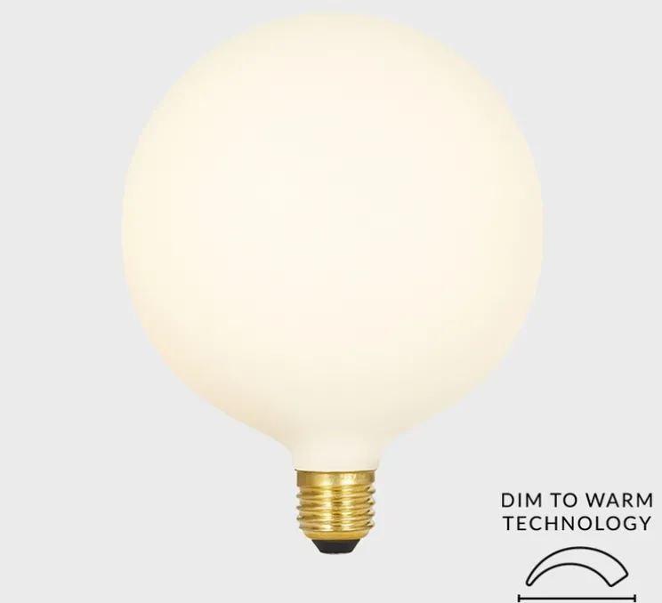 Ampoule LED, E27, Sphere IV, 8W, Dim to Warm, 2000-2800K, 680lm, Porcelaine, Ø15cm, H17,5cm - Tala