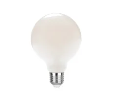 Ampoule LED, E27, Sphérique, Blanc opalin, 2700K, 2000 lm, Ø9,5cm, H13,5cm - Nedgis