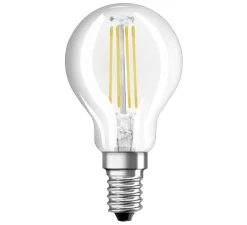Ampoule LED, E14, Star Classic P, Transparent, 4000K, 470 lm, Ø4,5cm, H7,7cm - Osram